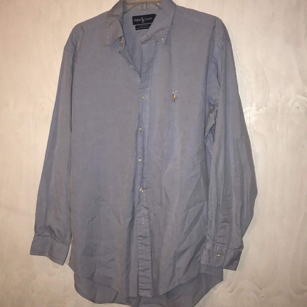 Light blue long sleeve shirt